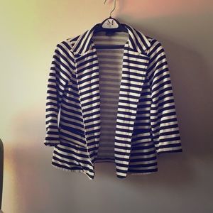 Striped blazer